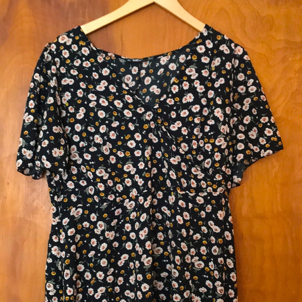 floral summer maxi dress